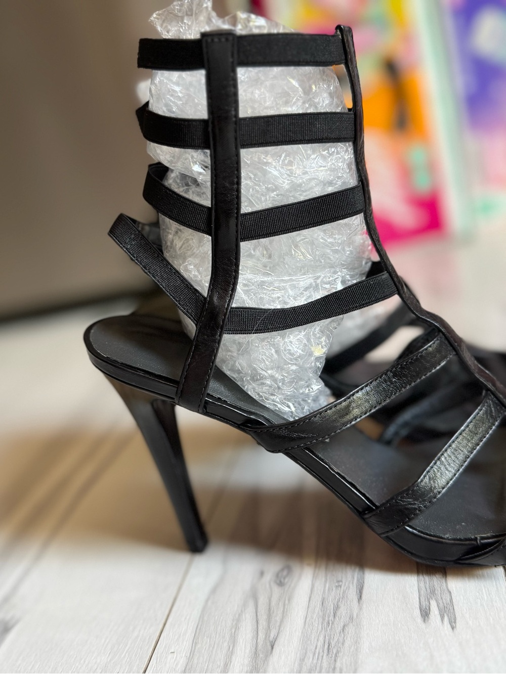 Stuart Weitzman Strappy Heel ** - Picture 2 of 8